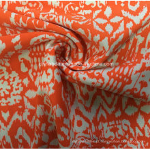 Tecido de impressão laranja para roupas esportivas (HD1401101)